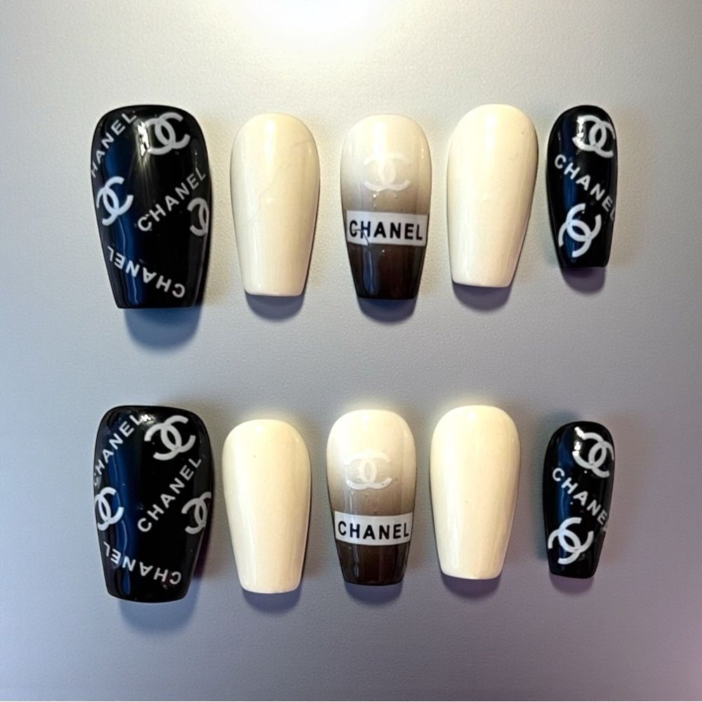 Custom Handmade Reusable Designer Press On Nails